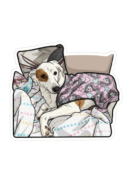 Custom sticker example